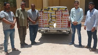 ضبط 1922 عبوة سلع غذائية ومشروبات منتهية الصلاحية بالفيوم 