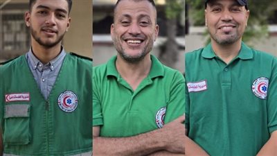 استشهاد صحفي فلسطيني و3 مسعفين بقصف استهدفهم بحي التفاح 