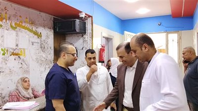 وكيل صحة البحيرة يفاجئ مستشفى أبو المطامير خلال رابع أيام عيد الأضحى