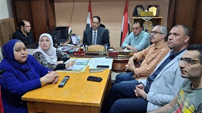 وكيل تعليم الغربية يتابع امتحانات الدبلومات الفنية داخل غرفة العمليات