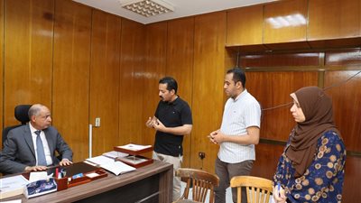 جولة لمتابعة مستجدات الموقف التنفيذي لملف تقنين أراضي أملاك الدولة بالمنيا 