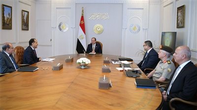 الرئيس السيسي يطلع على الموقف التنفيذي لعدد من المشروعات التنموية