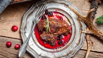 طريقة عمل اللحمة بالكرز ودبس الرمان بطعم شامي أصيل