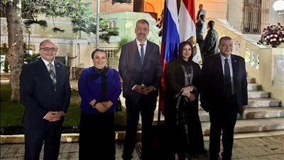الأكاديمية العربية تشارك في احتفالات اليوم الوطني الروسي