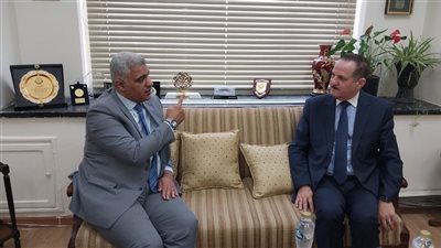  أمين عام الأعلى للثقافة يلتقى مدير إدارة الثقافة وحوار الحضارات بجامعة الدول العربية
