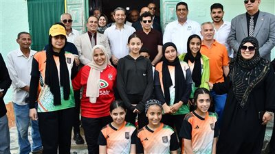 وزير الرياضة ومحافظ دمياط يقوما بجولة تفقدية في مركزي شباب حجاجة وتفتيش السرو