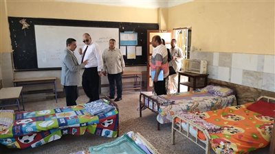 تفقد لجان الثانوية العامة بمركزى وادي النطرون والمحمودية