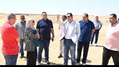  رئيس جهاز العاشر يتفقد مشروعات تنموية وخدمية كبرى