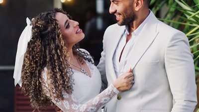 الصور الأولى من حفل زفاف منة عدلي القيعي (شــاهد)