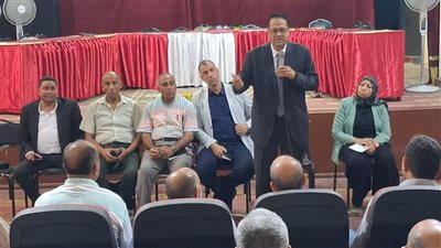 وكيل تعليم الغربية يجتمع برؤساء لجان الثانوية العامة