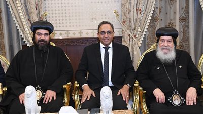  مطرانية قنا تحتفي بوصول الأسقف المساعد والمحافظ يقدم التهنئة 