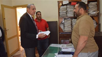 محافظ الغربية يتفقد الوحدة المحلية بسبرباي في طنطا