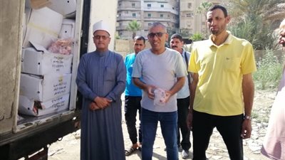 أوقاف البحيرة تسلم أولى دفعات لحوم الأضاحي للتضامن لتوزيعها للأسر الأولى بالرعاية