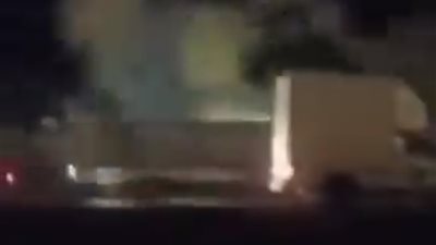 الأمن الإيراني يطارد سيارة شحن تابعة للموساد (شاهد) 