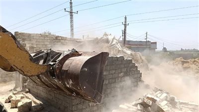 حملات مكثفة لإزالة التعديات في الشرقية ضمن المرحلة الثانية من الموجة 26