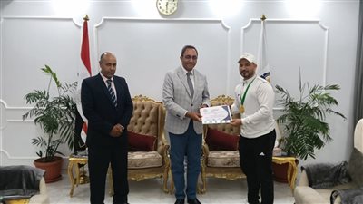 بعد تمثيله لمصر.. قنا تكرم بطل الووشو كونغ فو