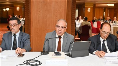 وزير الري يشارك فى حفل افتتاح البرنامج التدريبي لدول حوض البحر المتوسط 