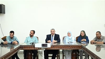 اجتماع سفراء جائزة جامعة الفيوم للتميز الداخلي 2025