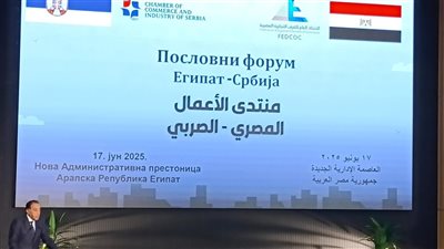 الوكيل: مصر شريك استراتيجي لصربيا في التصنيع والتصدير للأسواق العالمية
