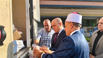 محافظ كفر الشيخ يشهد تسلّم أُولىٰ دفعات لحوم صكوك الأضاحي لهذا العام