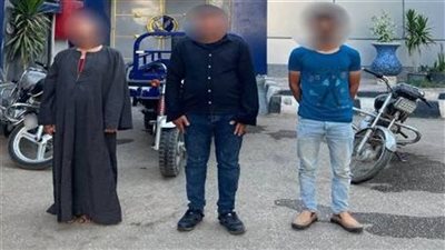 ضبط تشكيل عصابي تخصص في سرقة الدراجات النارية ببني سويف