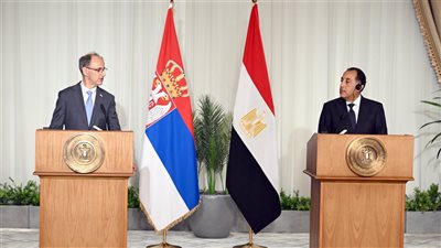 رئيس وزراء صربيا: مصر هي نقطة الاستقرار في الشرق الأوسط