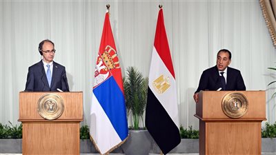 مدبولي: الموافقة على اتفاقية التجارة الحرة بين مصر وصربيا وإلغاء الرسوم تدريجيًا