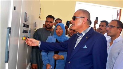 “عمارة” يُطلق التشغيل التجريبي لمحطة صرف النمسا جنوب الأقصر 