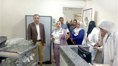 وكيل وزارة الصحة البحيرة يتفقد العمل بالمعمل الإقليمي المشترك بدمنهور 