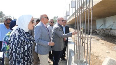 محافظ بنى سويف يتفقد الموقف التنفيذي لمشروع المرسى السياحي على الساحل الشرقي لنهر النيل