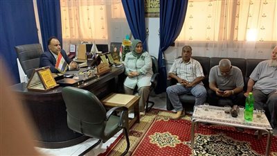وكيل شباب الفيوم يستقبل لجنة هيئة تعليم الكبار لتفعيل مبادرة المصريون يتعلمون