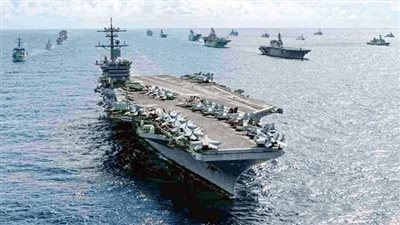 اختفاء حاملة الطائرات الأمريكية «نيميتز» عن أنظمة التتبع فى طريقها إلى الخليج
