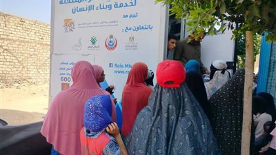 قافلة سكانية تنموية متكاملة بقرية عبد العظيم زاهر بوادي النطرون 