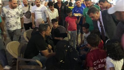 محافظ الدقهلية يتفقد جمصة  ويشدد على منع  أي اشغالات بالشاطئ والشوارع