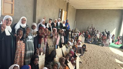 خلوة الرحمة للفتيات بحلايب.. منارة علم وقرآن ضمن فعاليات القافلة الدعوية لوزارة الأوقاف