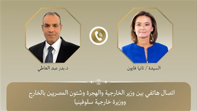 في اتصال هاتفي مع نظيرته السلوفينية.. وزير الخارجية يشيد بتطور العلاقات بين البلدين