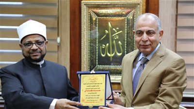 محافظ المنيا يستقبل أمين البحوث الإسلامية لبحث أوجه التعاون المشترك