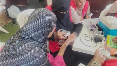 قافلة سكانية شاملة بقرية الشوكة بدمنهور لخدمة أكثر من 1100 مواطناً