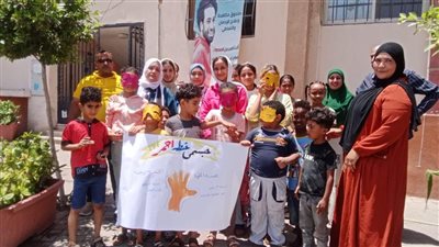 جودة الحياة.. أنشطة توعوية وفنية للأطفال بالمناطق الجديدة الآمنة