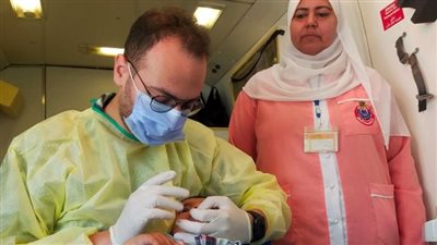 1600 مواطن يستفيدون من قافلة «حياة كريمة» الطبية بـ «المنشر»