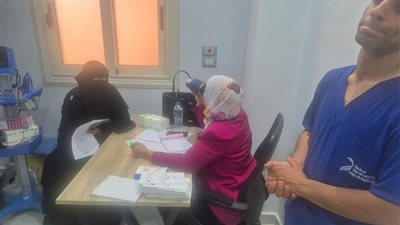 فعاليات القافلة الطبية الشاملة للعاملين بكهرباء الجيزة