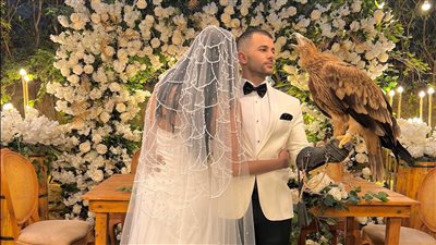 رامز أمير يكشف سر منع زوجته من الظهور : مخبيها