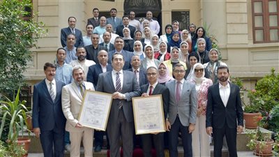 حصول الجامعـة المصرية للتعلم الإلكتروني الأهلية على شهــادتي الأيزو الدولية