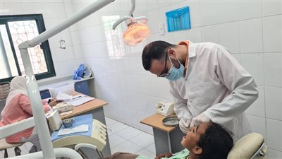 صحة البحيرة تنظم قافلة طبية بقرية كوم أبو إسماعيل بأبو حمص 