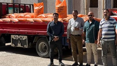 ضبط 9300 كيلو سماد زراعي مدعم قبل بيعه بالفيوم 