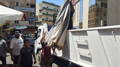 رفع 397 حالة إشغال طريق خلال حملتين بدمنهور وحوش عيسى 