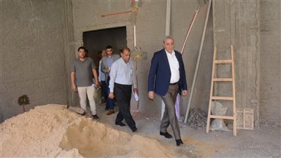 محافظ الغربية يتابع إنشاء المبنى الإداري الجديد 