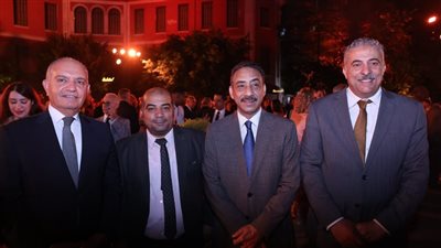حاتم رسلان وعلي عبد الودود يقدمان تهنئة الوفد للسفير الإيطالي بمناسبة اليوم الوطني