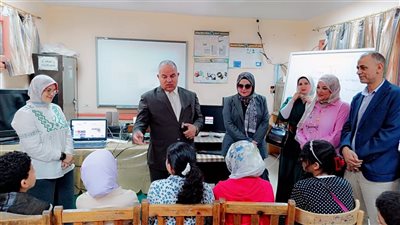 “قبيصي ” يشهد ورش موهوبين الفيوم الصيفية