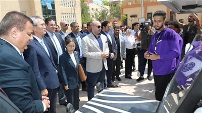 انطلاق فعاليات ملتقى توظيف خريجي جامعة بني سويف التكنولوجية